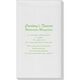 A Lot of Text Linen Like Guest Towels Image 3 of 3